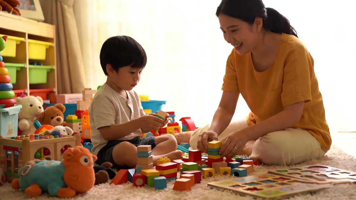 Parent-child interactive toys and family games, designed for parents and kids to play, learn, and bond together through fun activities.