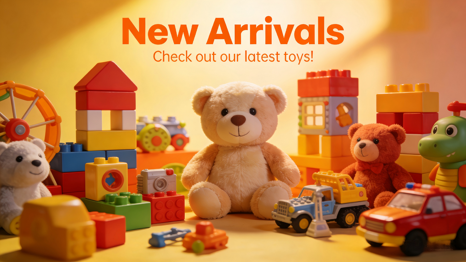 Brand new toys just landed, featuring the latest arrivals and newest collections for the season. Fresh from manufacturers and ready to ship.