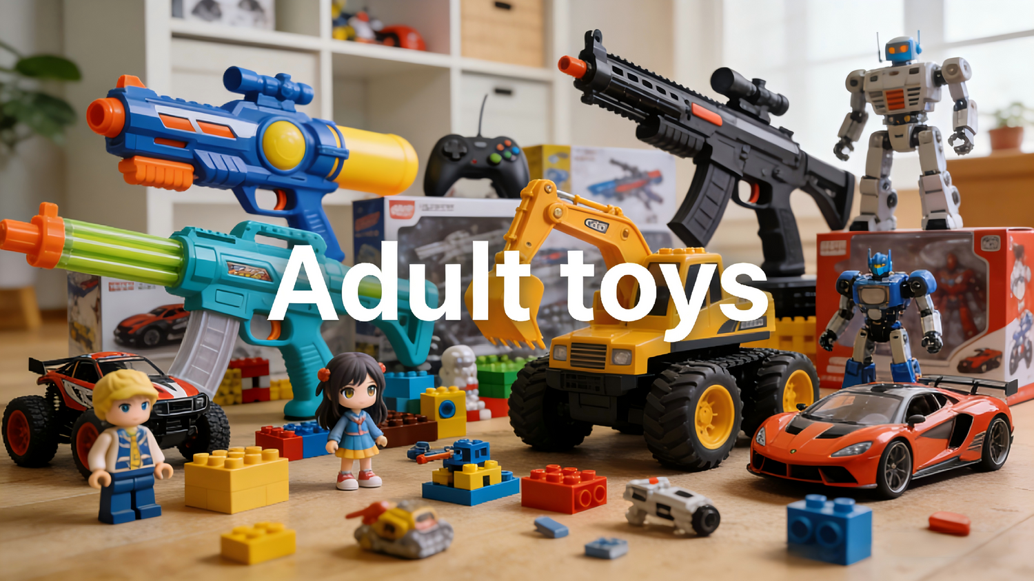 Adult toys and collectibles for grown-ups, featuring premium desk puzzles, fidget gadgets, and unique gift ideas for men and women.