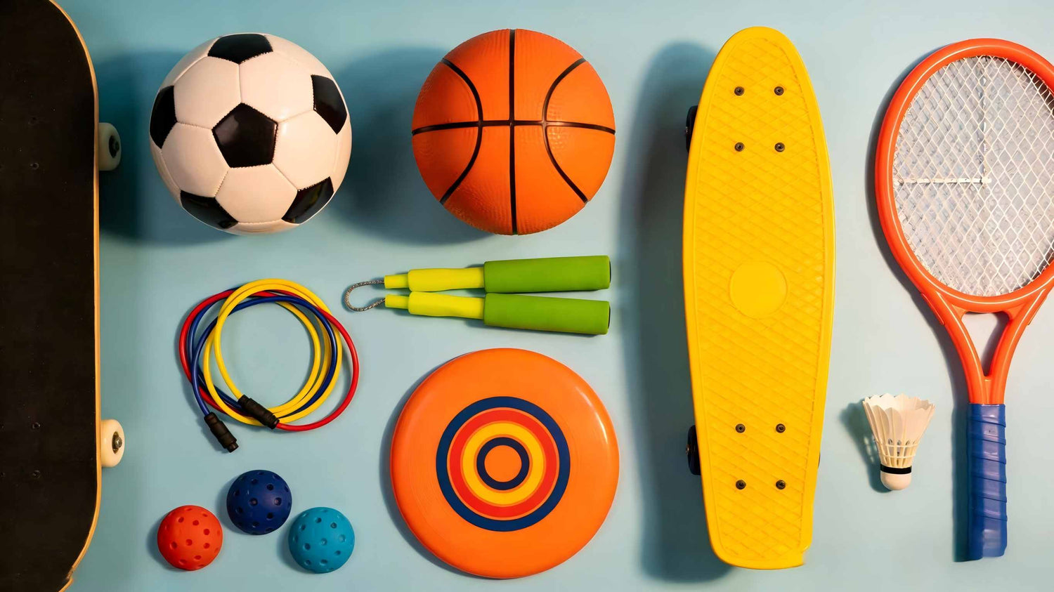 Sports balls for kids including soccer, basketball, football, and beach balls, perfect for outdoor fun and early athletic development.
