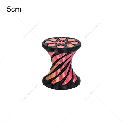 3D Printed Spiral Cone Toy Impossible Pyramid Passthrough Sculpture Pass Through Pyramid Toy Mini Vortex Thread Illusion