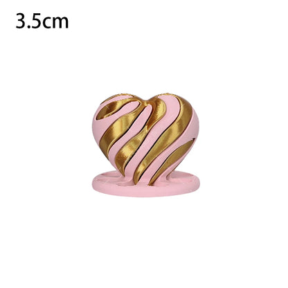 3D Printed Spiral Cone Toy Impossible Pyramid Passthrough Sculpture Pass Through Pyramid Toy Mini Vortex Thread Illusion