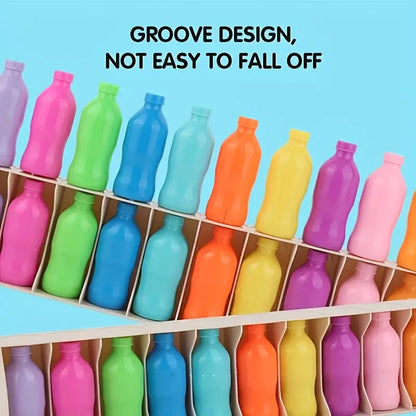 20 Color-Matching Challenging Bottle Puzzle Game Set Memory & Logic Training Strategy Board Game Party Halloween Christmas Gifts