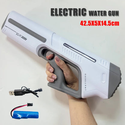 Automatically Water High Pressure Electric Water Gun Toys for Kids Summer Outdoor Pool Fight Games Children Water Toys Gift