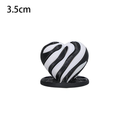 3D Printed Spiral Cone Toy Impossible Pyramid Passthrough Sculpture Pass Through Pyramid Toy Mini Vortex Thread Illusion