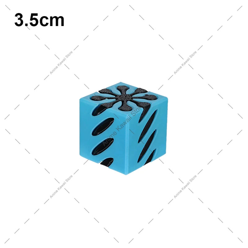 3D Printed Spiral Cone Toy Impossible Pyramid Passthrough Sculpture Pass Through Pyramid Toy Mini Vortex Thread Illusion