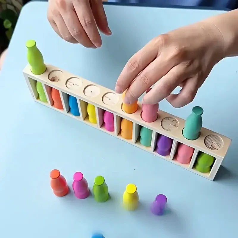 20 Color-Matching Challenging Bottle Puzzle Game Set Memory & Logic Training Strategy Board Game Party Halloween Christmas Gifts