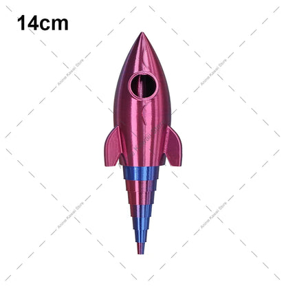 3D Printed Spiral Cone Toy Impossible Pyramid Passthrough Sculpture Pass Through Pyramid Toy Mini Vortex Thread Illusion